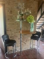 Bar, Huis en Inrichting, Ophalen, Zo goed als nieuw, Inclusief barstoelen