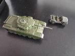 Dinky Toys Centurion Tank & Jeep - Gebruikt, Hobby en Vrije tijd, Overige merken, Gebruikt, Ophalen of Verzenden, Tank