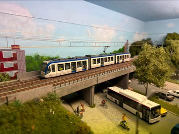 GEZOCHT 2 Halling HTM Randstadrail Citadis Tram beschikbaar voor biedingen