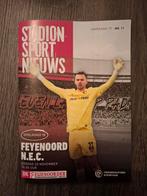 Programmaboekje Feyenoord - NEC Nijmegen 23.11.2025, Verzamelen, Overige Verzamelen, Ophalen of Verzenden, Nieuw