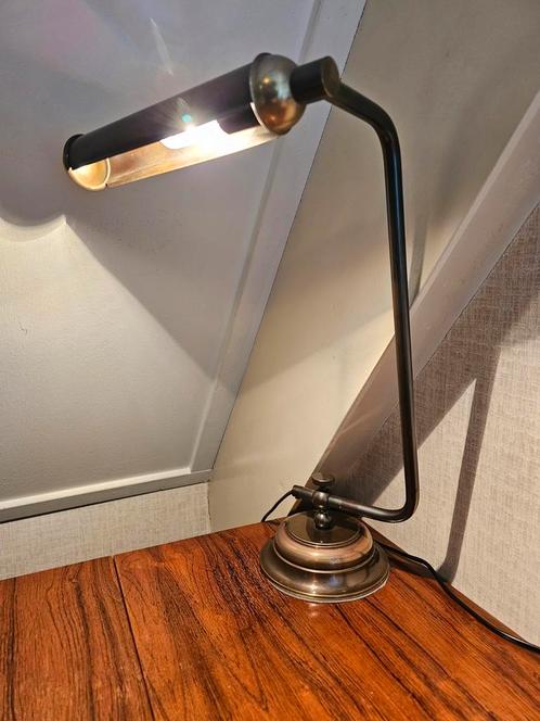 Vintage zeldzame Herda 1950s bureau lamp, Huis en Inrichting, Lampen | Tafellampen, Zo goed als nieuw, Minder dan 50 cm, Ophalen of Verzenden