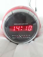 leuke roze wekker met radio functie, Ophalen of Verzenden, Gebruikt, Wandklok