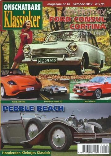 OK 10 2012 : Ford Consul Cortina - Fiat Barchetta - Peugeot beschikbaar voor biedingen