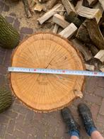 Spijker blok massief eiken ongeveer 30 cm, Doe-het-zelf en Verbouw, Hout en Planken, Plank, Ophalen of Verzenden, Zo goed als nieuw