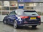 Mercedes C-klasse Estate 180 Luxury Line|Trekhaak|LED|Leder|, 4 cilinders, Met garantie (alle), Blauw, 184 pk