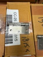 Grote Partij scharnieren afname per 200/500/1000 minimaal, Doe-het-zelf en Verbouw, Hang- en Sluitwerk, Ophalen of Verzenden, Nieuw