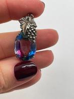 A243 Prachtige zilveren hanger mystic topaas, Ophalen of Verzenden, Zilver, Hanger