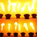 Nieuwe FIRST CLASS 3 KOPPIGE VUURMACHINE, Muziek en Instrumenten, Licht en Laser, Ophalen of Verzenden, Nieuw, Licht, Kleur