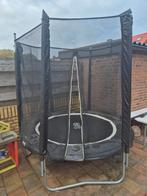 Trampoline met veiligheidsnet, Ophalen of Verzenden, Gebruikt