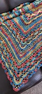 Kleurige zomer omslagdoek/sjaal, Kleding | Dames, Mutsen, Sjaals en Handschoenen, Maat 38/40 (M), Verzenden, Nieuw, Sjaal