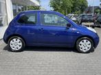 Nissan Micra 1.2 Visia Airco APK tot 01-2026 (bj 2004), Voorwielaandrijving, Stof, Gebruikt, Zwart
