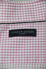 TOMMY HILFIGER gestreept overhemd, shirt, roze /wit, Mt. 41, Halswijdte 41/42 (L), Tommy Hilfiger, Roze, Zo goed als nieuw