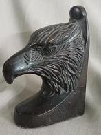Antiek metalen beeld: Adelaar, havik, buizerd, roofvogel, Antiek en Kunst, Ophalen of Verzenden