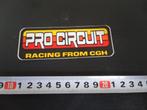 sticker logo pro circuit racing from CGH motor uitlaat *, Ophalen, Zo goed als nieuw