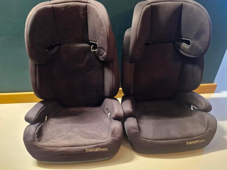 Titaniumbaby Autostoelen 2x, Kinderen en Baby's, Autostoeltjes, Gebruikt, Overige merken, 15 t/m 36 kg, Autogordel, Ophalen