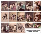 15 Nostalgische Honden foto's formaat 10 X 15 cm‼️, Ophalen of Verzenden, Voor 1920, Hond of Kat
