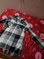 Geruite blouse, H&M maat 34, Kleding | Dames, Ophalen of Verzenden, Gedragen, Maat 34 (XS) of kleiner, Zwart