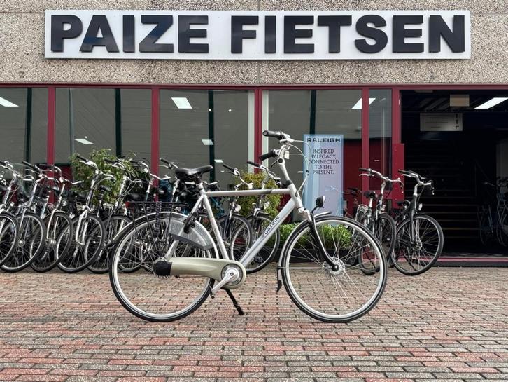 Gazelle Orange herenfiets, framehoogte 61cm, 7 versn, Fietsen en Brommers, Fietsen | Heren | Herenfietsen, Gebruikt, Gazelle, 57 tot 61 cm