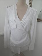 Bijzondere blouse IKKS, IKKS, Wit, Maat 42/44 (L), Ophalen of Verzenden