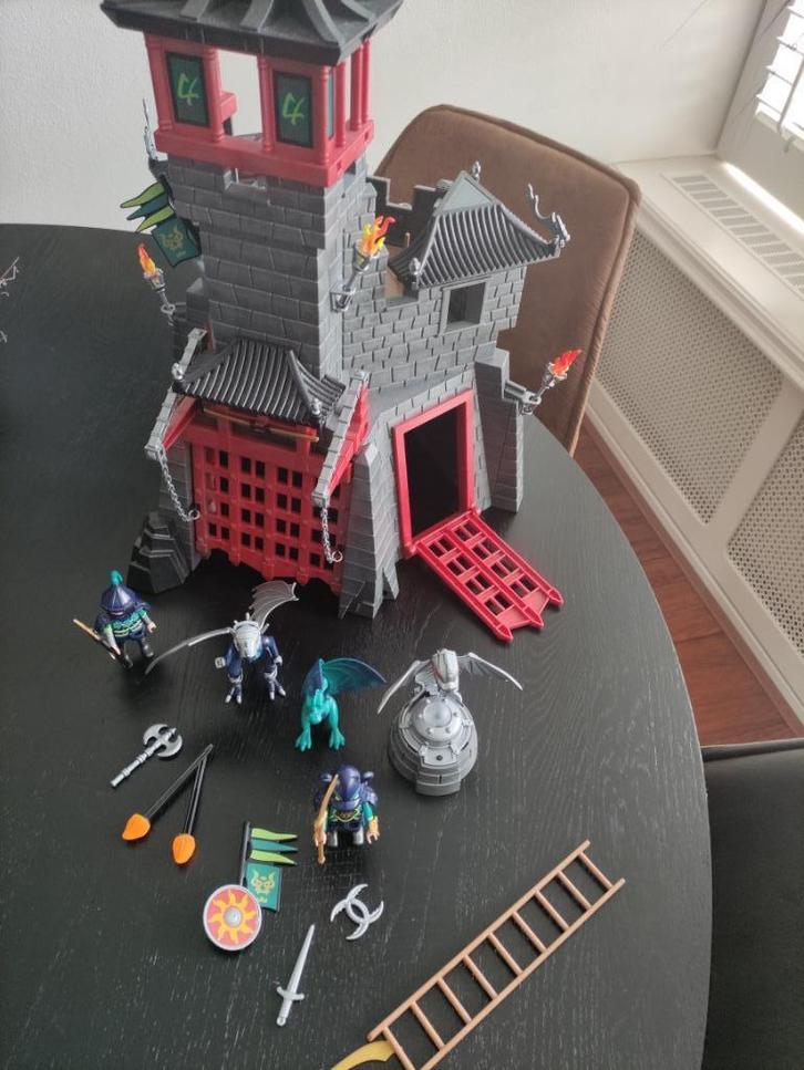 PLAYMOBIL Geheime Drakenburg set 5480 kasteel ridder draak, Kinderen en Baby's, Speelgoed | Playmobil, Gebruikt, Complete set