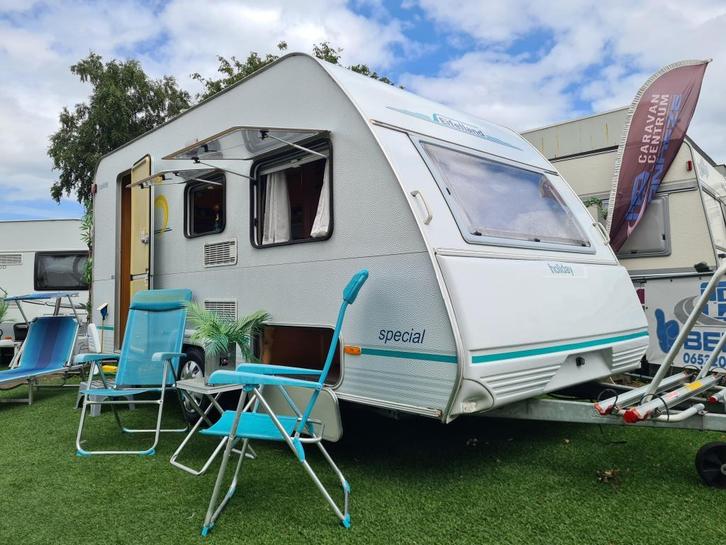 EIFELLAND HOLIDAY SPECIAL 420 / 2004 / WALKER LUIFEL, Caravans en Kamperen, Caravans, Bedrijf, 750 - 1000 kg, Treinzit, Eifelland