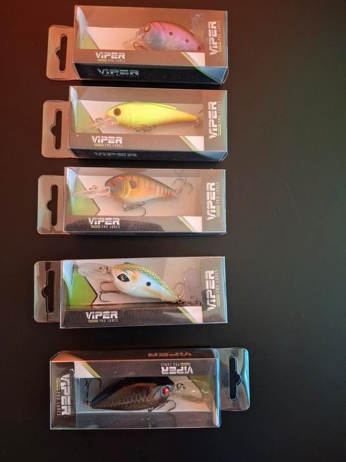 5 mooie viper pluggen €25,-, Watersport en Boten, Hengelsport | Roofvissen, Nieuw, Verzenden