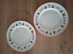 Wedgwood christmas kerst 2 onderborden/taartborden, Ophalen of Verzenden, Zo goed als nieuw