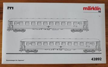 Märklin H0 personenwagen set Tegernsee Bahn. Nr 42892 + 7330 beschikbaar voor biedingen
