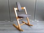 (Nr: 1) 1x Stokke (Variér) Pendulum (Grijs), Project!, Huis en Inrichting, Stoelen, Gebruikt, Metaal, Ophalen of Verzenden, Variér