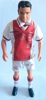 Jari Litmanen pop in Ajax Voetbal tenue 1998, Ophalen of Verzenden, Gebruikt, Ajax, Beeldje of Poppetje
