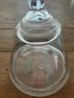 NIEUW ! Glazen opbergpot met deksel piramide vorm 23x22 cm, Ophalen of Verzenden, Nieuw, Glas, Pot, Bus of Blik