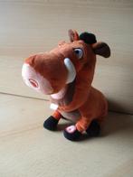 Disney Leeuwekoning Pumbaa pluche 20cm lichtgevend Primark, Ophalen of Verzenden, Overige figuren, Zo goed als nieuw, Knuffel