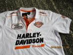 Harley Davidson polo nieuw maat 3XL, Nieuw, Harley Davidson, Ophalen of Verzenden, Wit