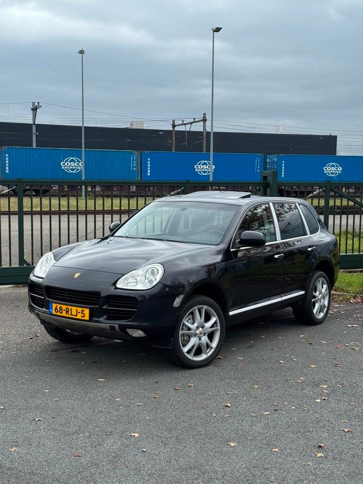 Porsche Cayenne 4.5 S Tiptronic S 2005 Zwart, Auto's, Porsche, Bedrijf, 4x4, ABS, Airbags, Airconditioning, Alarm, Boordcomputer