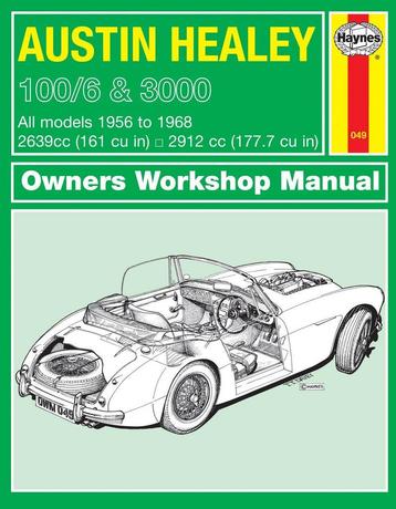 HAYNES Werkplaats handboek AUSTIN HEALEY 100/ & 3000 1956 -  beschikbaar voor biedingen