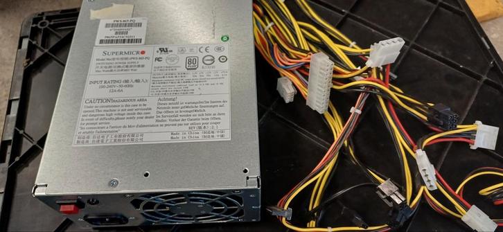 Supermicro 865w atx computer voeding, Computers en Software, Interne voedingen, Gebruikt, Ophalen of Verzenden