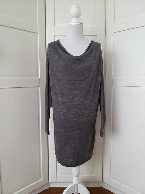 Anna van Toor grijze tuniek trui met wol, maat 46 XL/XXL, Kleding | Dames, Blouses en Tunieken, Gedragen, Maat 46/48 (XL) of groter
