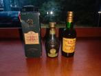 Miniatuur Flesjes Likeur en Whisky Vintage, Gebruikt, Overige gebieden, Overige typen, Ophalen of Verzenden