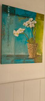 Canvas Orchidee ., Ophalen of Verzenden