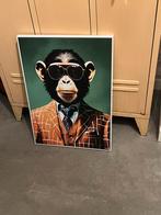 Canvas als nieuw kinderkamer aap schilderij, Antiek en Kunst, Kunst | Schilderijen | Modern, Ophalen of Verzenden