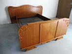 bed / ledikant / antiek bed / retro / vintage, Huis en Inrichting, Slaapkamer | Bedden, 190 cm of minder, 120 cm, Gebruikt, Bruin