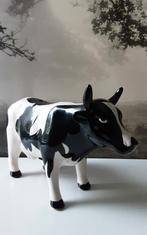 Spaarpot beeld Hollandse Friese zwartbonte Holstein koe, Ophalen of Verzenden, Zo goed als nieuw, Steen, Aardewerk of Keramiek