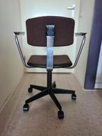 70s Gispen K7 bureaustoel,originele bruine bekleding, Huis en Inrichting, Stoelen, Ophalen, Gebruikt, Bruin