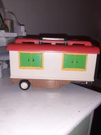 Woonwagen Playmobil met toebehoren, Kinderen en Baby's, Speelgoed | Playmobil, Ophalen, Zo goed als nieuw, Complete set
