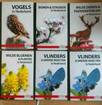 Natuurboeken serie: Vogels, Bloemen, Insecten, Dieren, Bomen, Complete serie, Diverse auteurs, Ophalen of Verzenden, Zo goed als nieuw