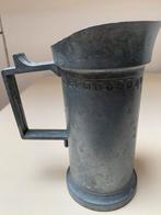 Oude Tinnen Maatbeker, Antiek en Kunst, Antiek | Tin, Ophalen of Verzenden