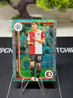 Topps merlin Feyenoord /199 Leo Sauer rookie kaart, Ophalen of Verzenden, Zo goed als nieuw, Plaatje