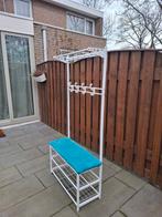 Waskledingrek met zitbank en kapstok, Ophalen of Verzenden, Zo goed als nieuw, Wasrek