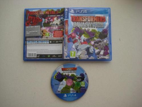 Transformers devastation Playstation 4 PS4, Spelcomputers en Games, Games | Sony PlayStation 4, Zo goed als nieuw, Avontuur en Actie