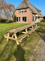 Tuintafel 500cm de grootste tafel van de BENELUX, Ophalen of Verzenden, Nieuw, Rechthoekig, Hout